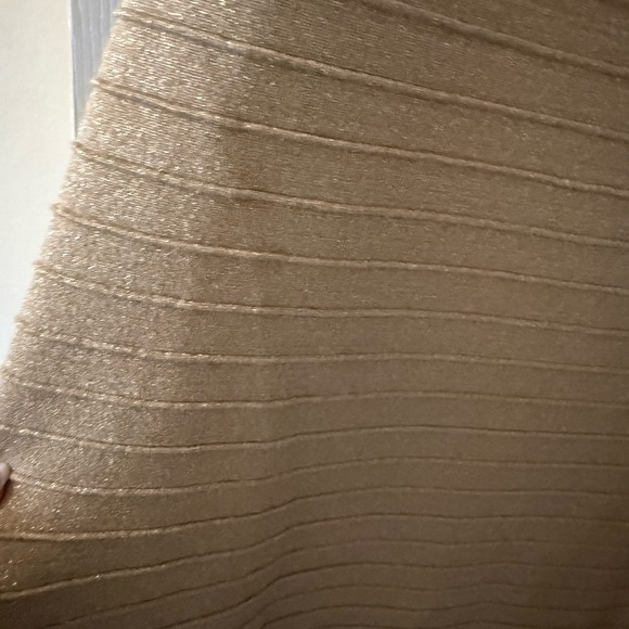 Express Tan Ribbed Dress - Picture 5 of 5